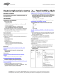 Acute Lymphocytic Leukemia (ALL) Panel by FISH, Adult