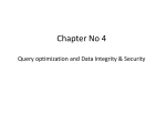 Introduction to Data Integrity