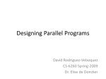 Designing Parallel Programs