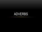 Adverbs - LessonPaths