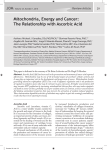 Mitochondria, Energy and Cancer: The Relationship with Ascorbic