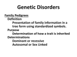 Genetic Disorders