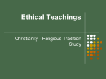 Christian Ethical Teachings