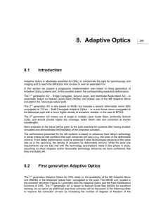 8. Adaptive Optics