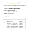 Study of Switching Characteristics