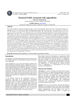 Bacterial Profile Associated with Appendicitis