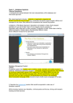 Topic 1- Database Systems Tutorial Questions 1. Compare and