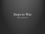 Steps to War - ED585OEB-2012