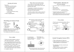 Proprioception: detecting our own movements Describing movement