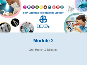 Periodontal Diseases - Introduction to Dentistry