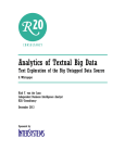 Analytics of Textual Big Data: Text Exploration of the Big Untapped