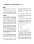 Causes of Color, Especially Interference Colors