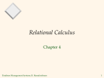 Relational Calculus