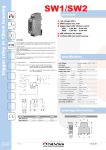 SW1/SW2 - produktinfo.conrad