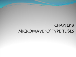 Linear-Beam Tubes (O type)