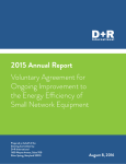 Small Network Equipment 2015 Annual Report
