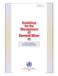 Guidelines for the Management of Corneal Ulcer at