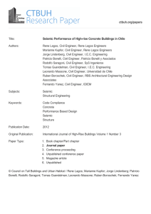 Seismic Performance of High-rise Concrete Buildings in Chile