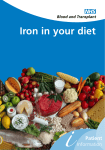 Iron in your diet - South Tees Hospitals