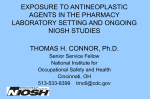 monitoring occupational exposure to antineoplastic agents