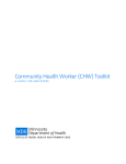 Community Health Worker Toolkit, 2016