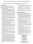 Patient Rights and Responsibilities Form