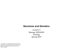 RNA genomes