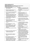 PRIORITY NURSING DIAGNOSIS Risk for infection related to