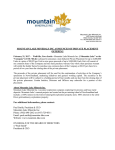 mountain lake minerals inc announces of private placement offering
