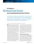 Windows-based Clusters