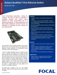 Market Specific Model 922 Datasheet