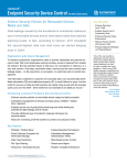 Endpoint Security Device Control (formerly Sanctuary)