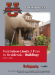 Ventilation-Limited Fires in Residential Buildings