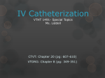 IV Catheterization