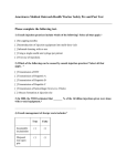 Americares Medical Outreach Health Worker Safety Pre and Post