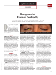 Management of Exposure Keratopathy