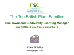 Top 10 Families - Field Studies Council