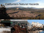 California`s Natural Hazards