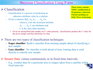 Bayesian Classification