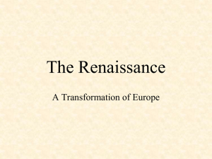 Renaissance PowerPoint