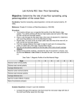 Lab Activity: Sea- Floor Spreading