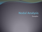Examples of Nodal Analysis