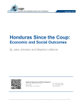 Honduras Since the Coup: Economic and Social Outcomes