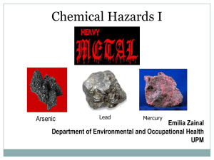 Heavy Metal Toxicity