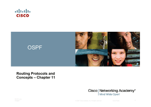 Routing Protocols and Concepts – Chapter 11