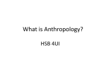 Anthropology