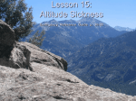 Lesson 15: Altitude Sickness