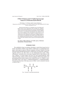 FTIR, FT Raman and UV-Visible Spectroscopic Analysis on