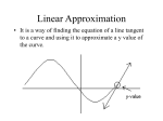 Linear Approximation