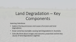 Land Degradation * Key Components